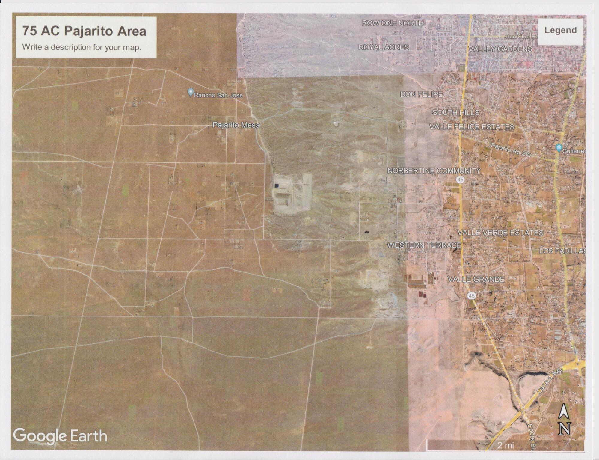 PAJARITO AREA SW - Main Image
