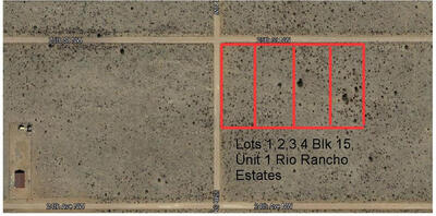 4 Lots 25th Avenue NW, Rio Rancho 