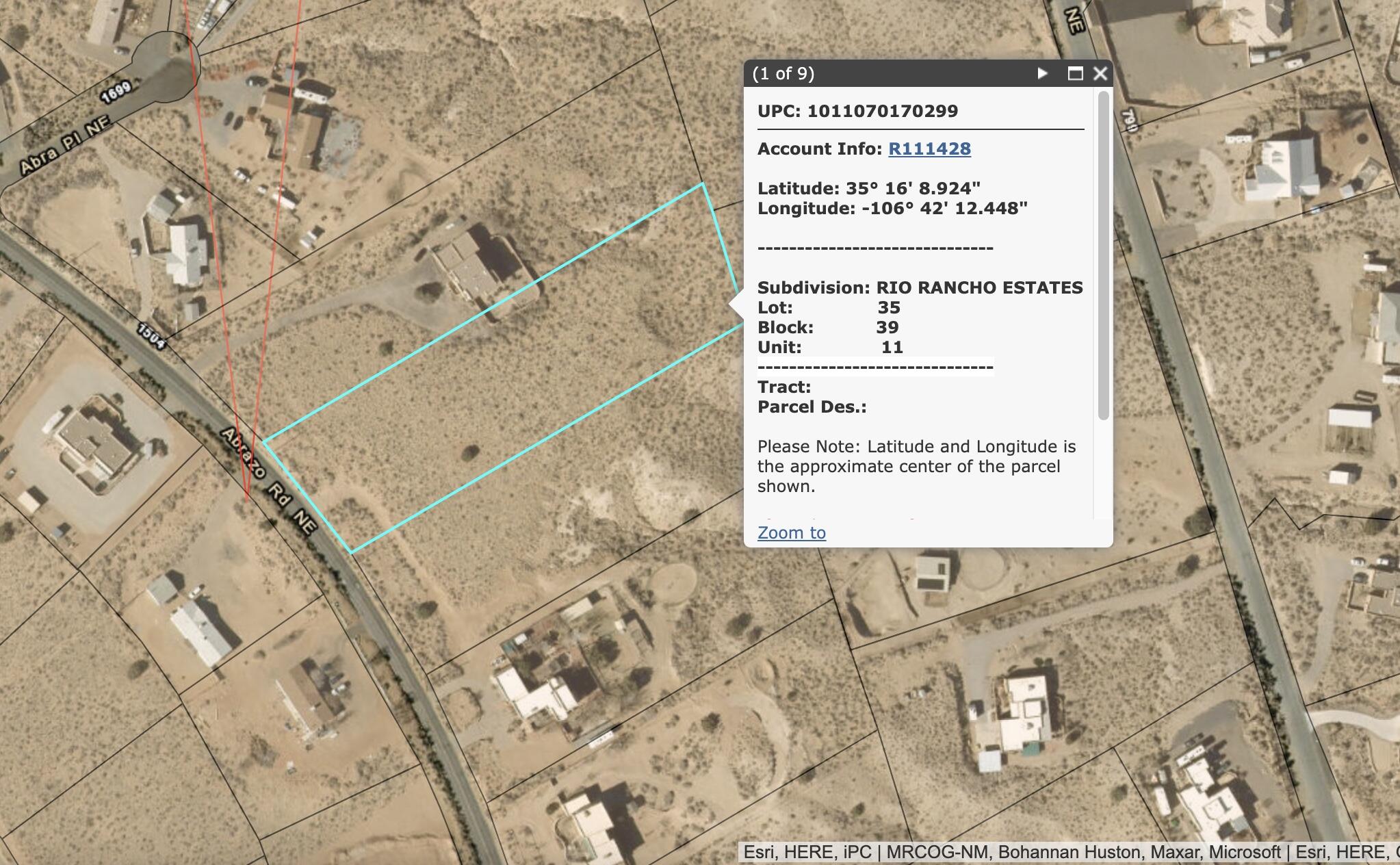 1635 Abrazo Road NE - Main Image