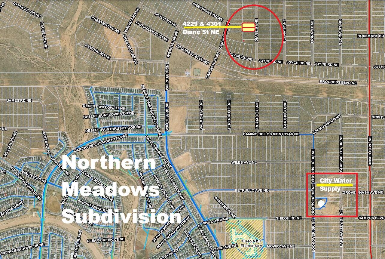 4229-4301 Diane (2 half acre lots) Street NE - Main Image