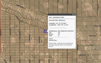 Geronimo Road SW, Rio Rancho 