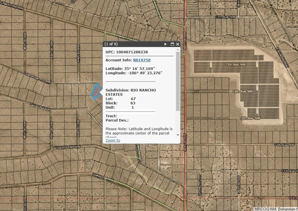 0 Guadalupe Road NW - Main Image