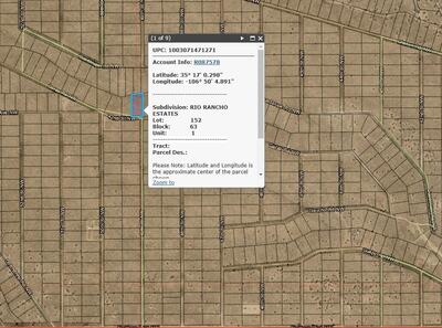 0 Garza Road NW, Rio Rancho 