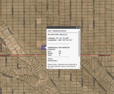 0 54th Street NW, Rio Rancho 