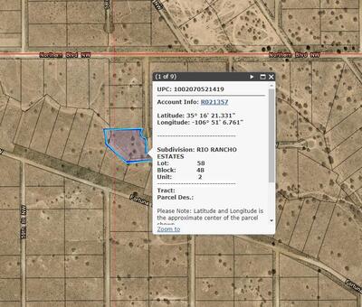 58th Street NW, Rio Rancho 