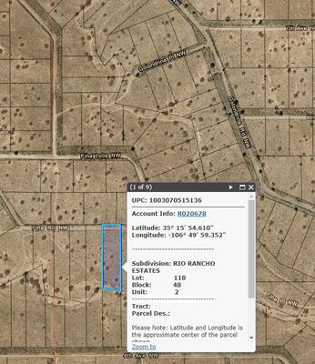 00 Fina Road NW, Rio Rancho 