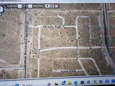 Valiente Road NW, Albuquerque 