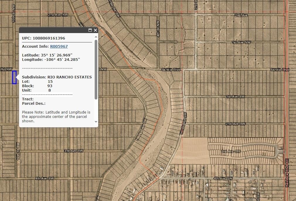Sandia Boulevard SW - Main Image