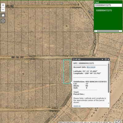 1 lot 2nd Avenue SW, Rio Rancho 