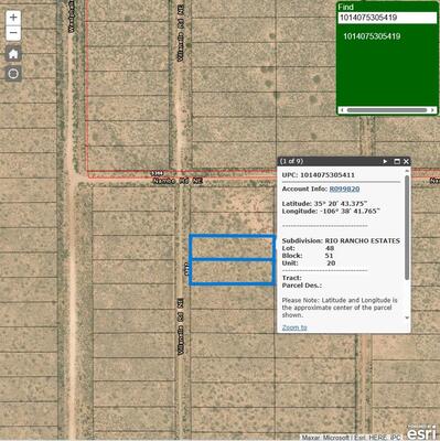 2 lots Villanelle Road NE, Rio Rancho 