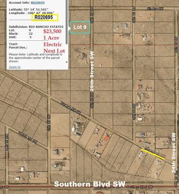 XXX 26TH Street SW, Rio Rancho 
