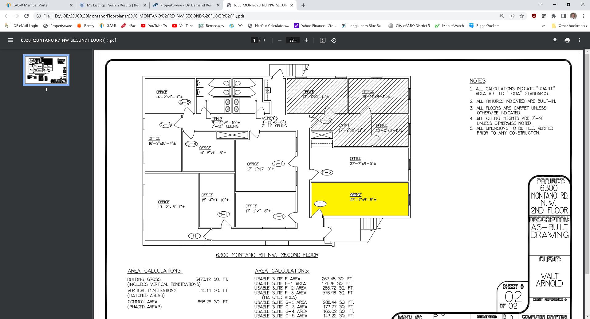 6300 Montano Road NW F - Main Image