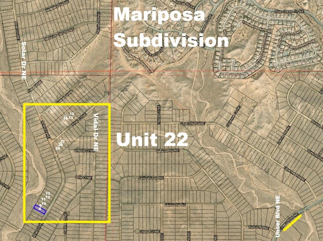 6.2 Acres Pinal Rd & Yellow Knife Dr NE - Main Image