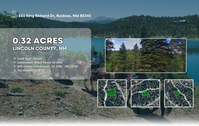 111 King Richard Drive, Ruidoso 