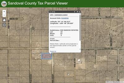 Lot 16 37th Street SW, Rio Rancho 