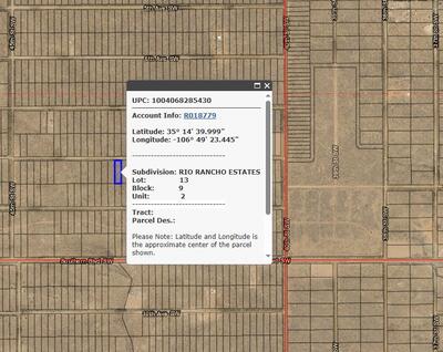40th St & 8th Ave SW, Rio Rancho 