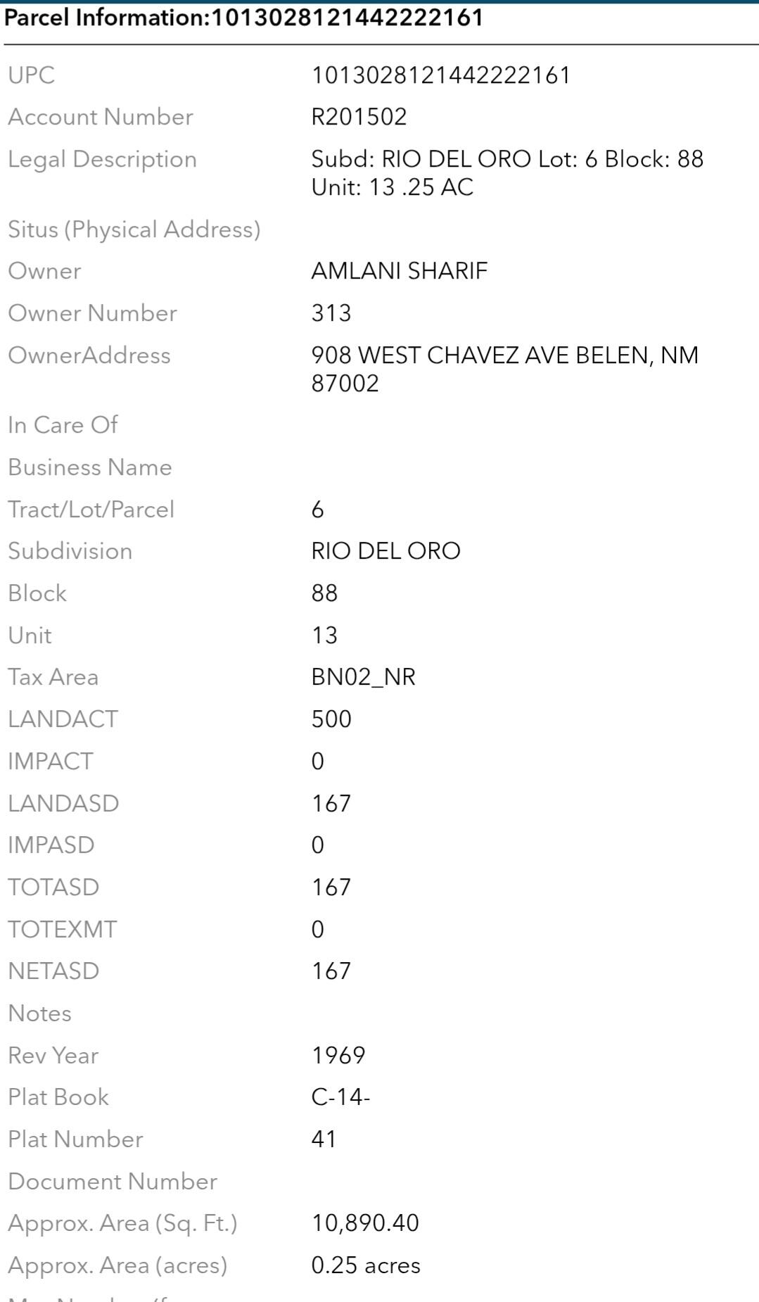 0 S Rio Del Oro Loop 6 - Main Image