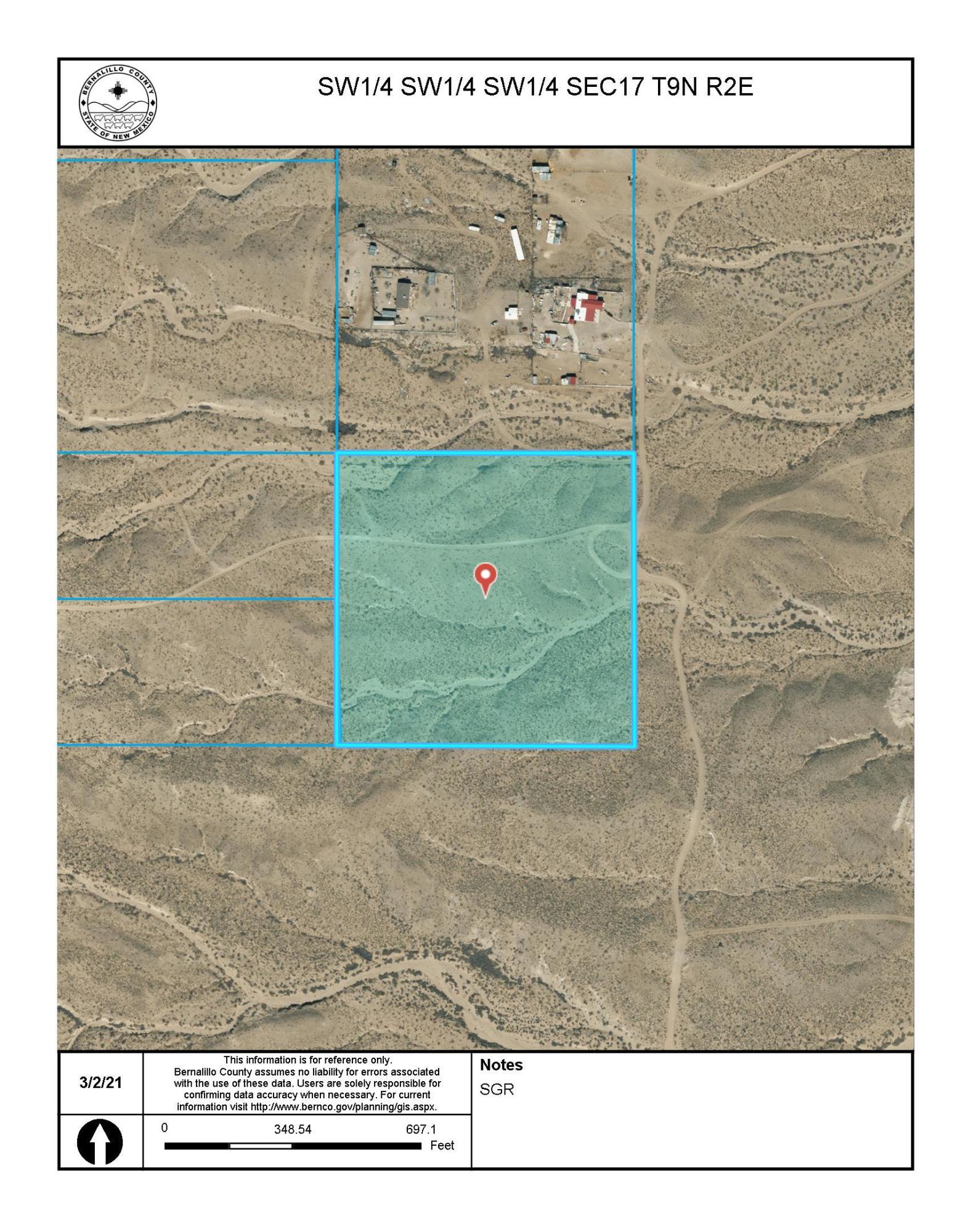 Off Pajarito (T.K 2) Road SW - Main Image